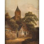 MICHIEL VAN VRIESVor 1656 erwähnt und arbeitet in Haarlem - 1702 EbendaBEWALDETE LANDSCHAFT MIT