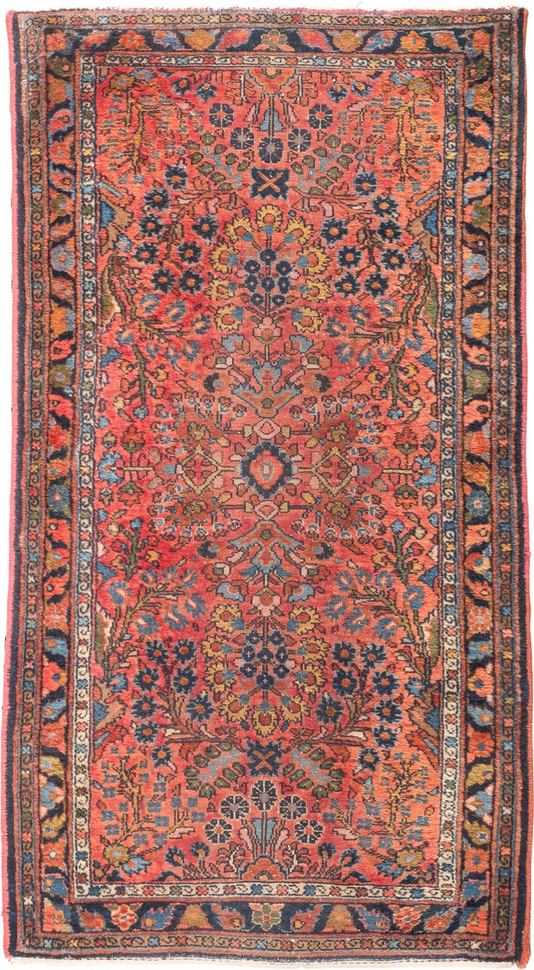 MEHRABAN Persien, um 1940/50150 x 80 cm. Gebrauchsspuren.