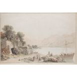 HEINRICH RIETER1751 Winterthur - 1818 Bern'VUE PRISE AUX ENVIRONS DE LA TOUR' (NACH JOHANN LUDWIG