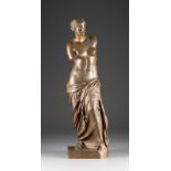 FRANZÖSISCHER BILDPLASTIKERTätig 2. Hälfte 19. Jh.Grosse Figur der Venus von Milo Bronze,