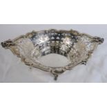 Edwardian Sterling Silver pierced Dish. William Neale. 116 grammes. Hallmark Birmingham 1909