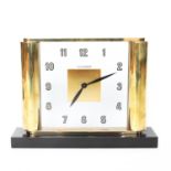 Jaeger-le-Coultre Art Deco Swiss Art Deco mantel clock with 8 day movement. Circa 1930 -