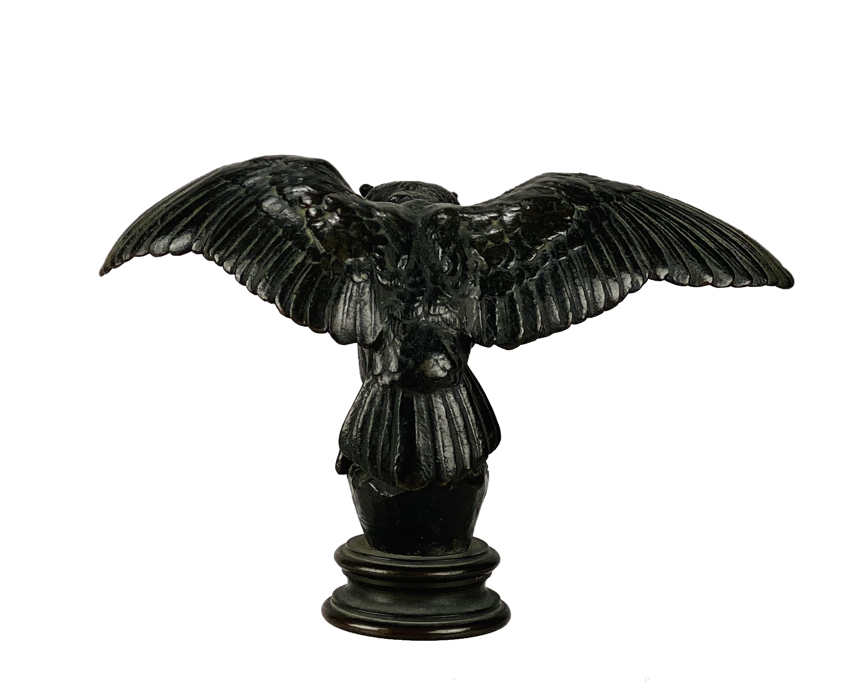 Antoine L Barye (1796 ~ 1875) French animaliers bronze of an Owl. Signed Barye. Circa 1880 - - Image 3 of 6