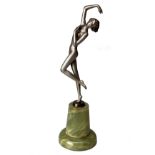 Josef Lorenzl (1892 ~ 1950) Austrian Art Deco bronze of a dancer