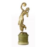 Fritz Winkler (1894 ~ 1964) German Art Deco bronze of a dancer