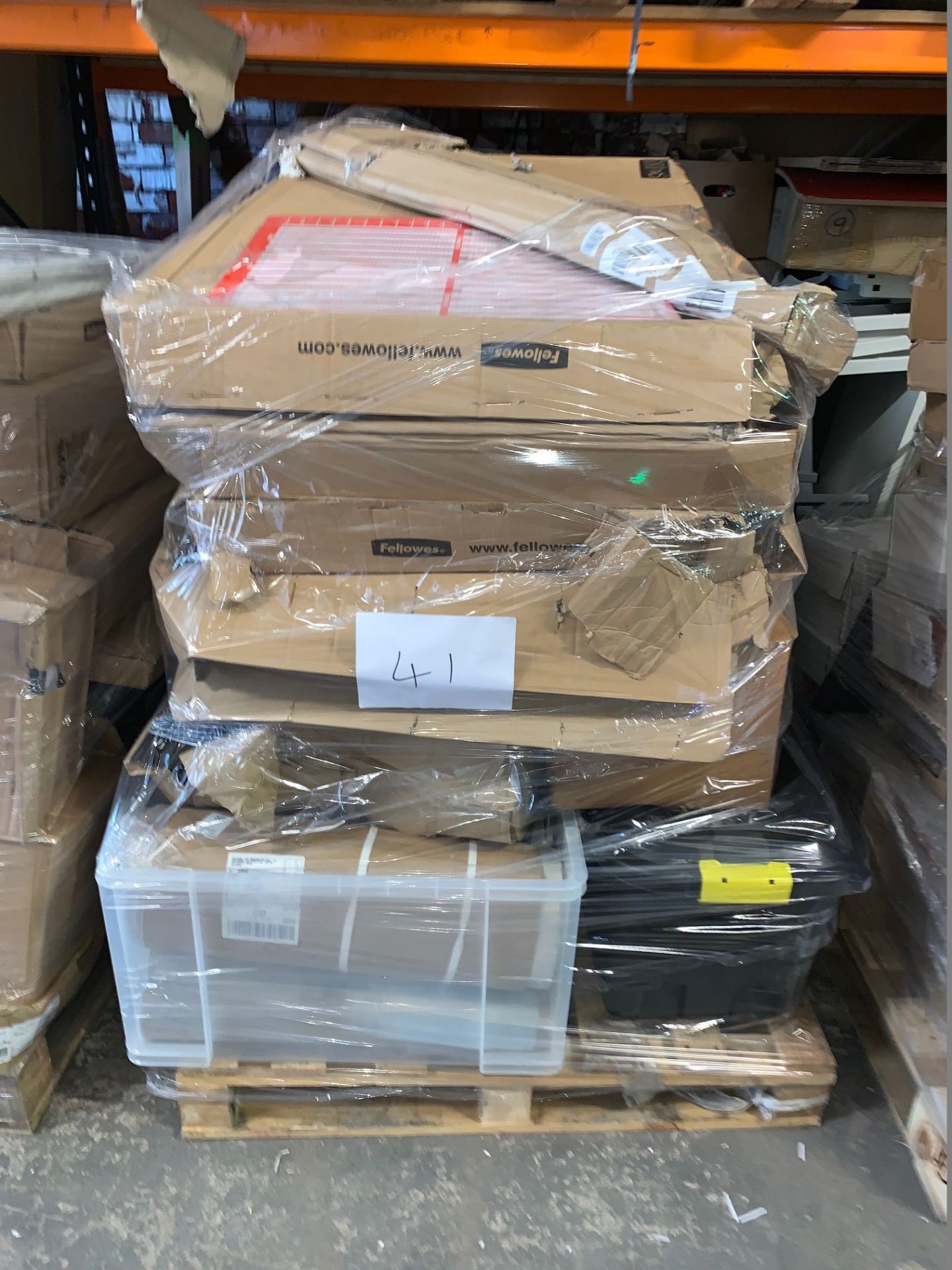 1 x Pallet of Mixed Stock/Stationery Including Bankers Boxes, Suspension Files, Lever Arch Files,