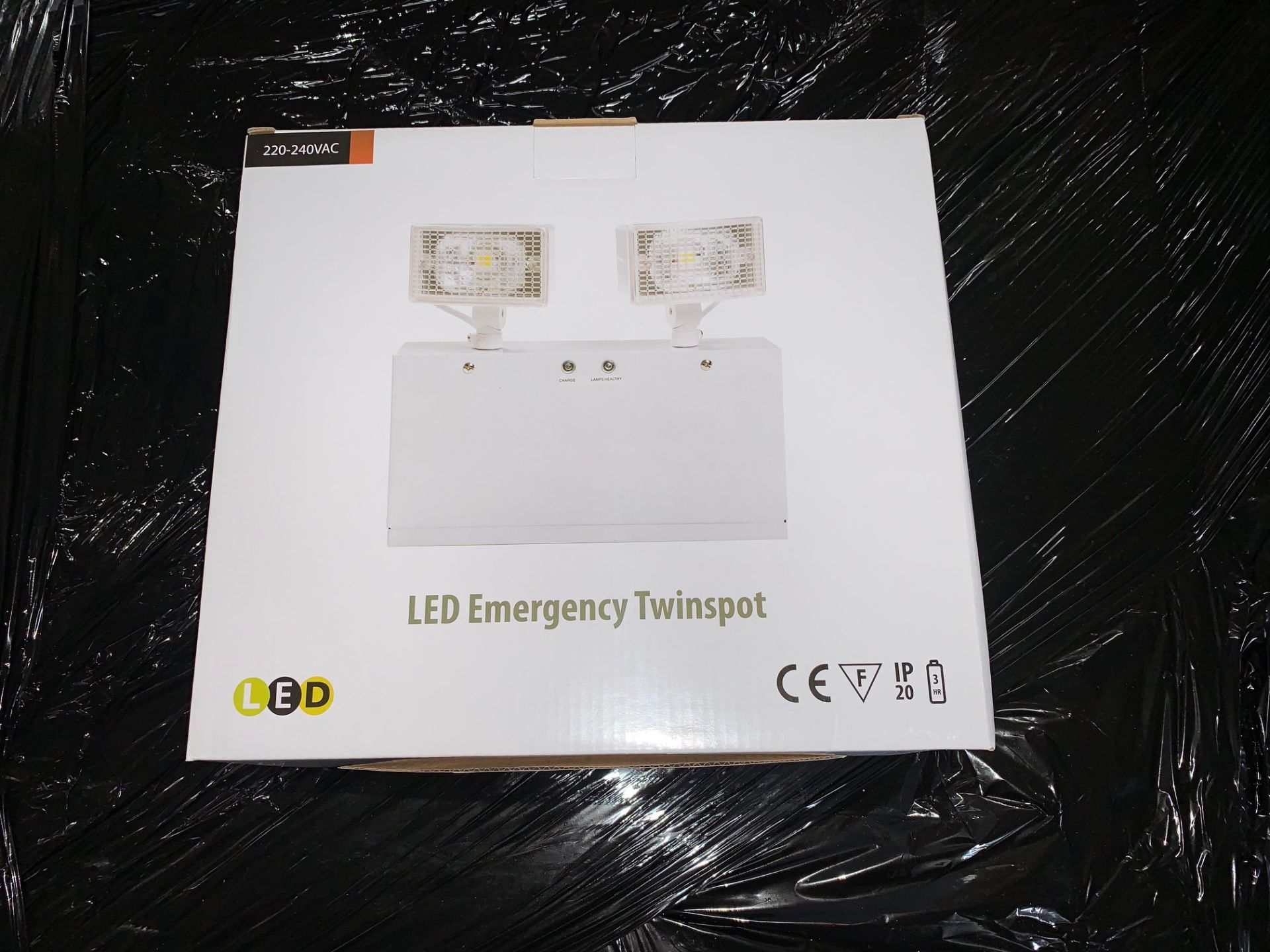 Channel LED Emergency Twinspot 220-240VAC - Product Code GR/NM3/LED/2 - Image 2 of 3