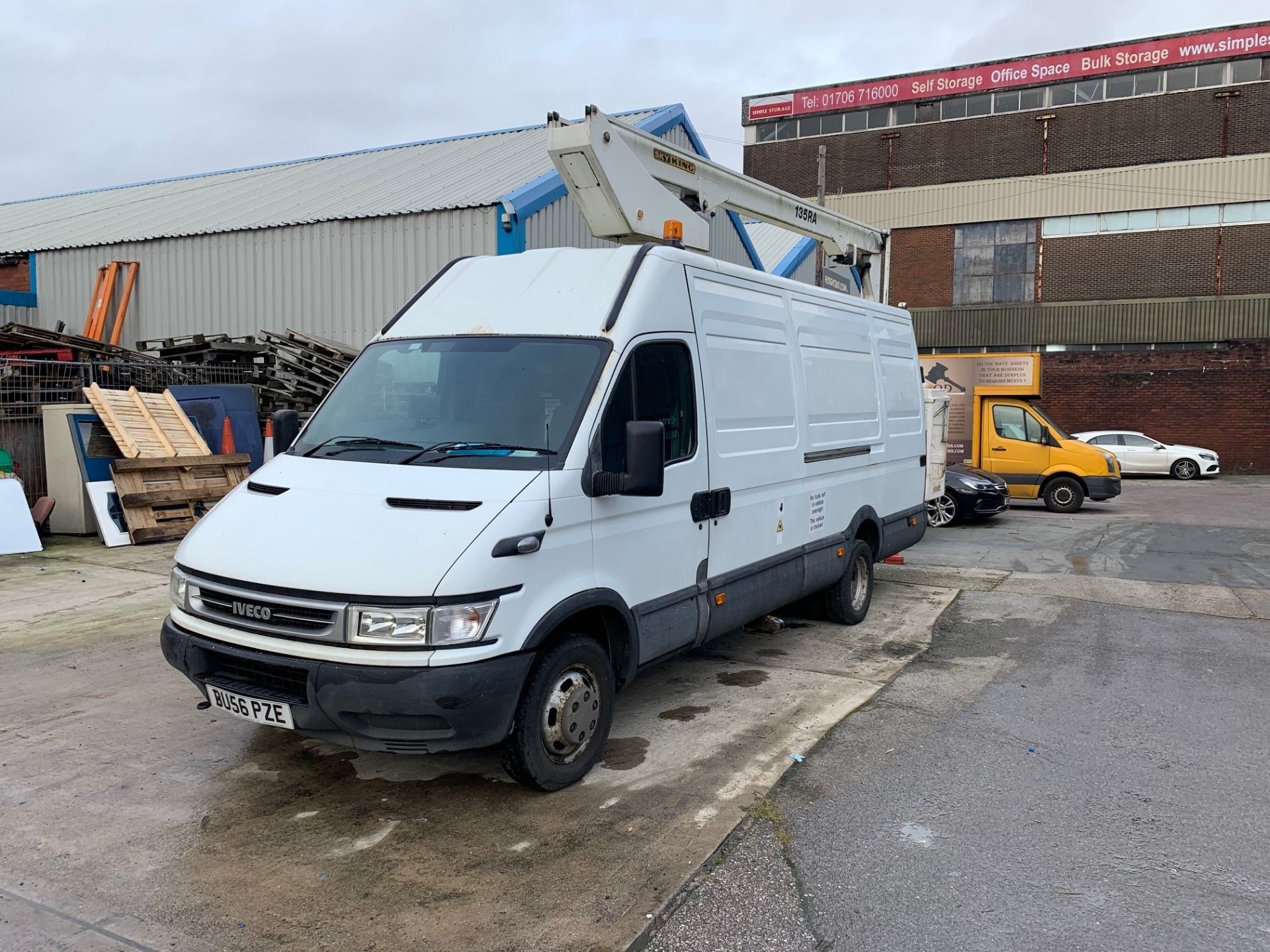 Iveco Long Wheel Base High Top Cherry Picker - Excellent Working Order, Good Starter & Drives Well - Image 2 of 15