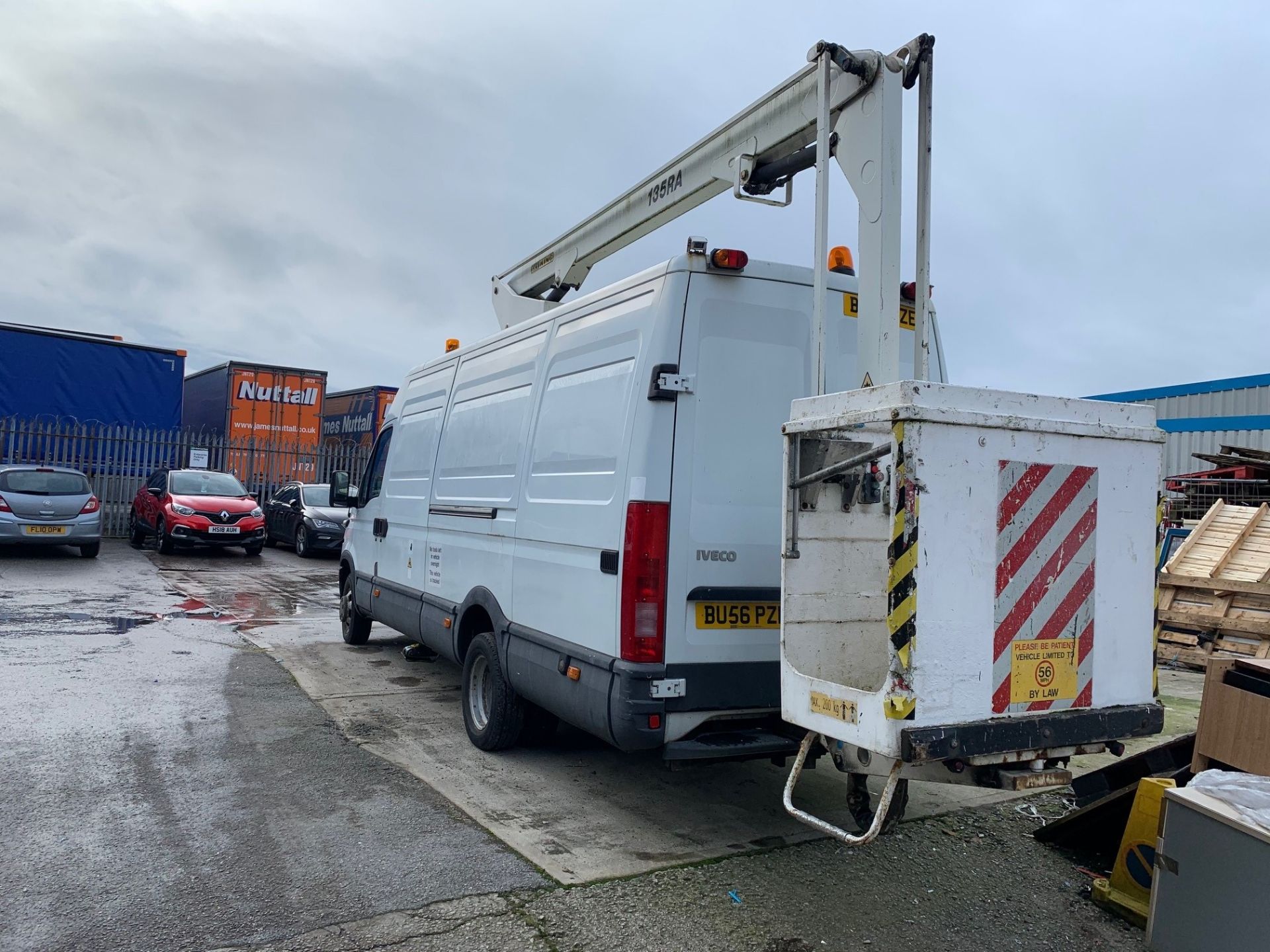 Iveco Long Wheel Base High Top Cherry Picker - Excellent Working Order, Good Starter & Drives Well - Image 6 of 15