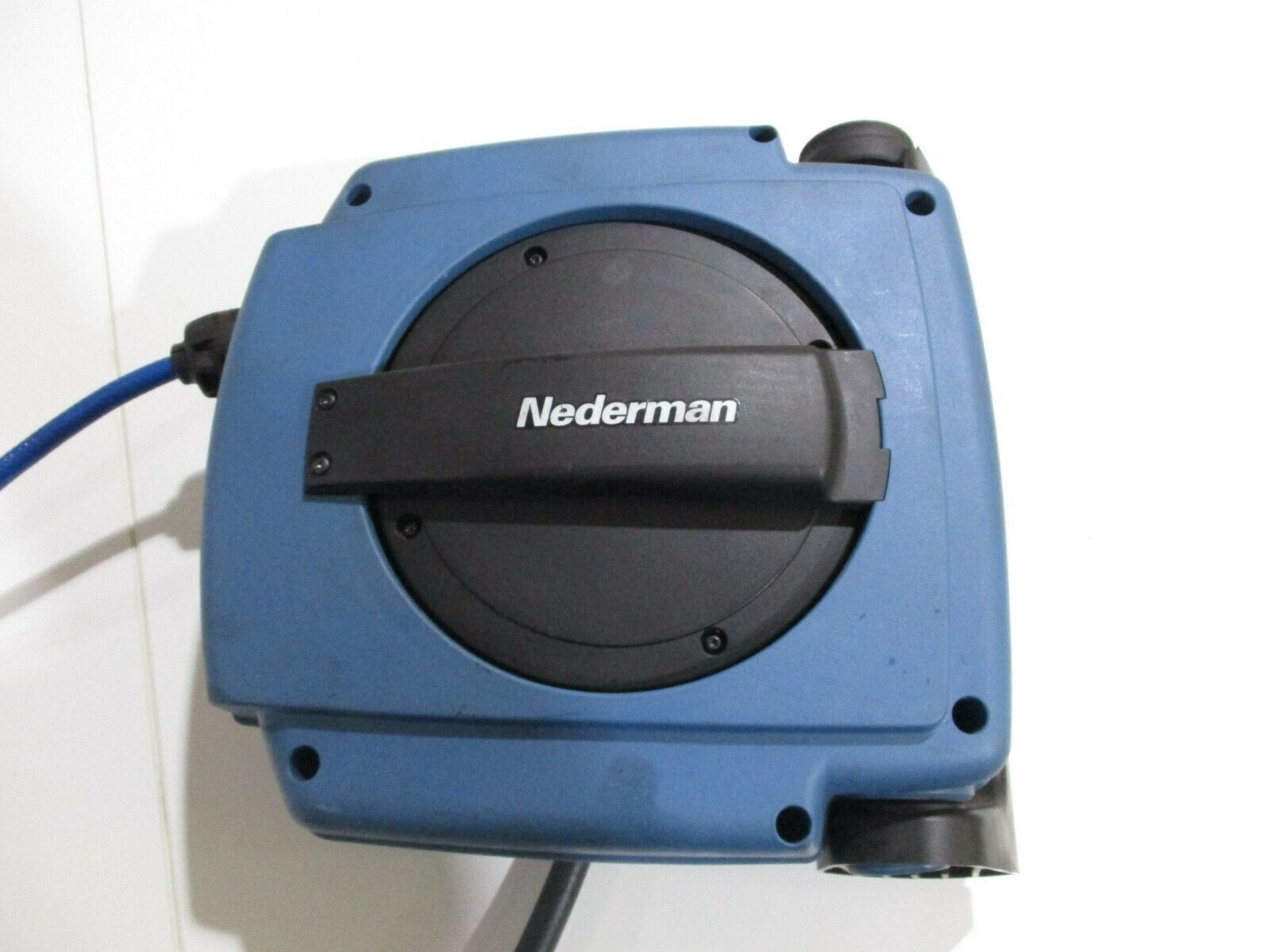 Nederman H20 Air Hose & Cable Reel - 8mm Hose, 8m Long