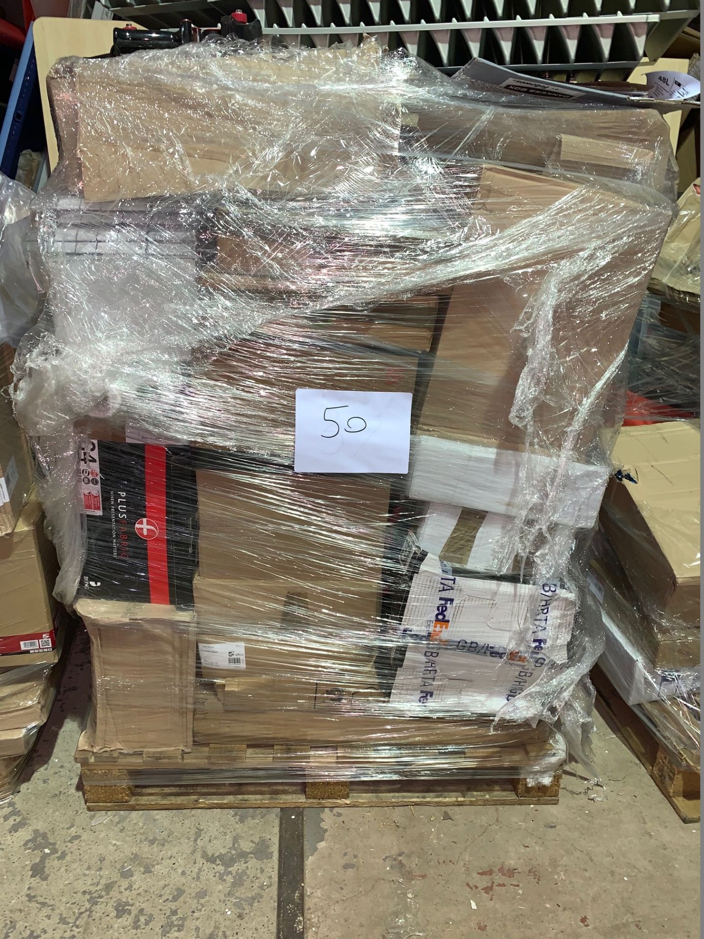 1 x Pallet of Mixed Stock/Stationery Including Paper, Archive Boxes, Lever Arch Files, Envelopes,