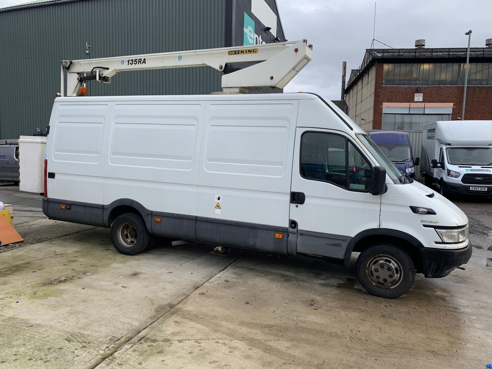 Iveco Long Wheel Base High Top Cherry Picker - Excellent Working Order, Good Starter & Drives Well - Image 5 of 15