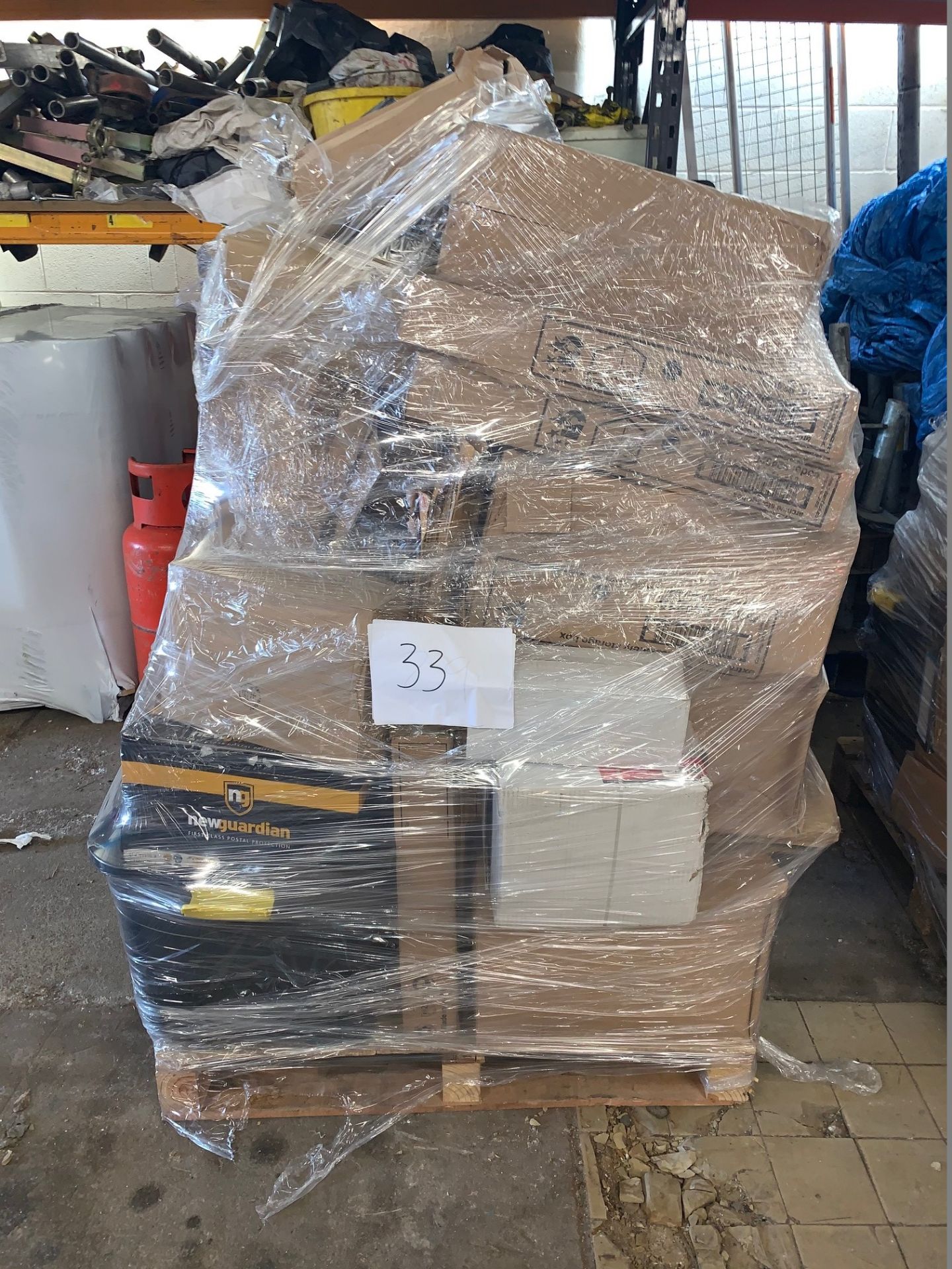 1 x Pallet of Mixed Stock/Stationery Including Archive Boxes, Lever Arch Files, Document Wallets,