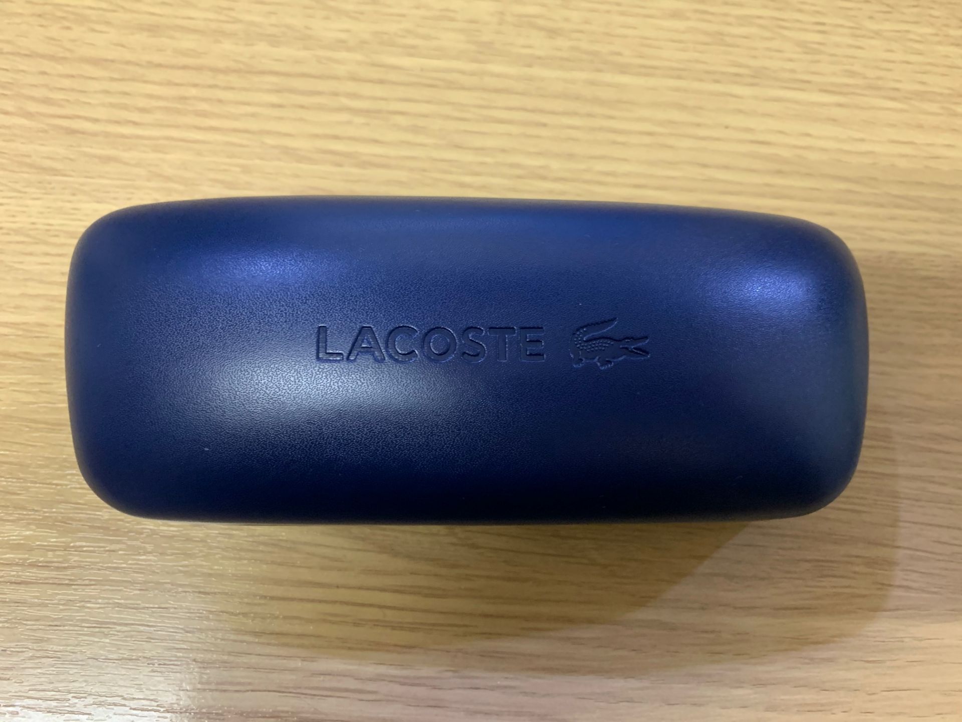 4 x Lacoste Glasses Case Blue (Brand New)