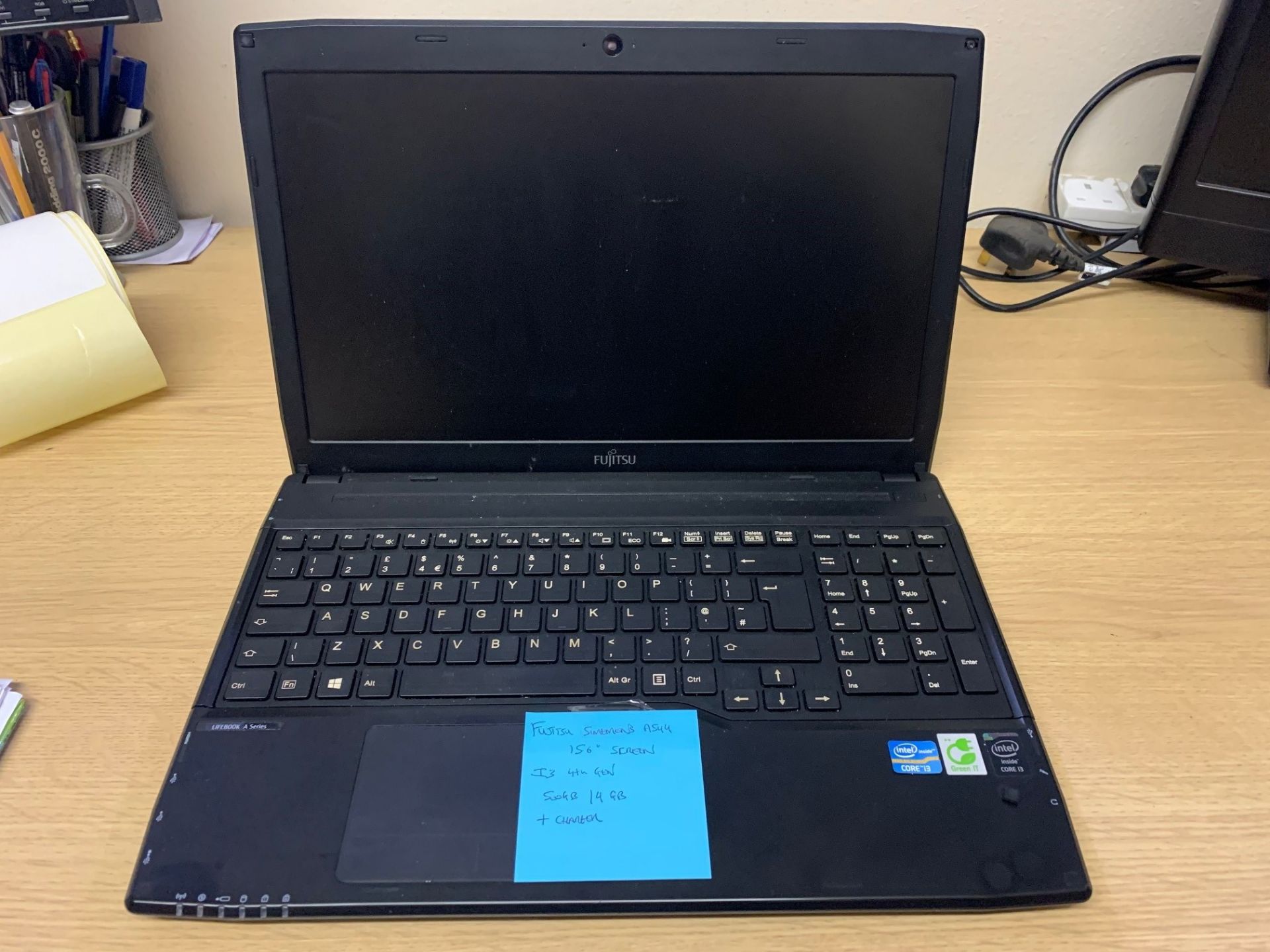 Fujitsu Lifebook A544 Laptop - i3 4th Generation, 500GB Hard Drive, 4GB RAM, Windows 10 & Charger - Image 2 of 4