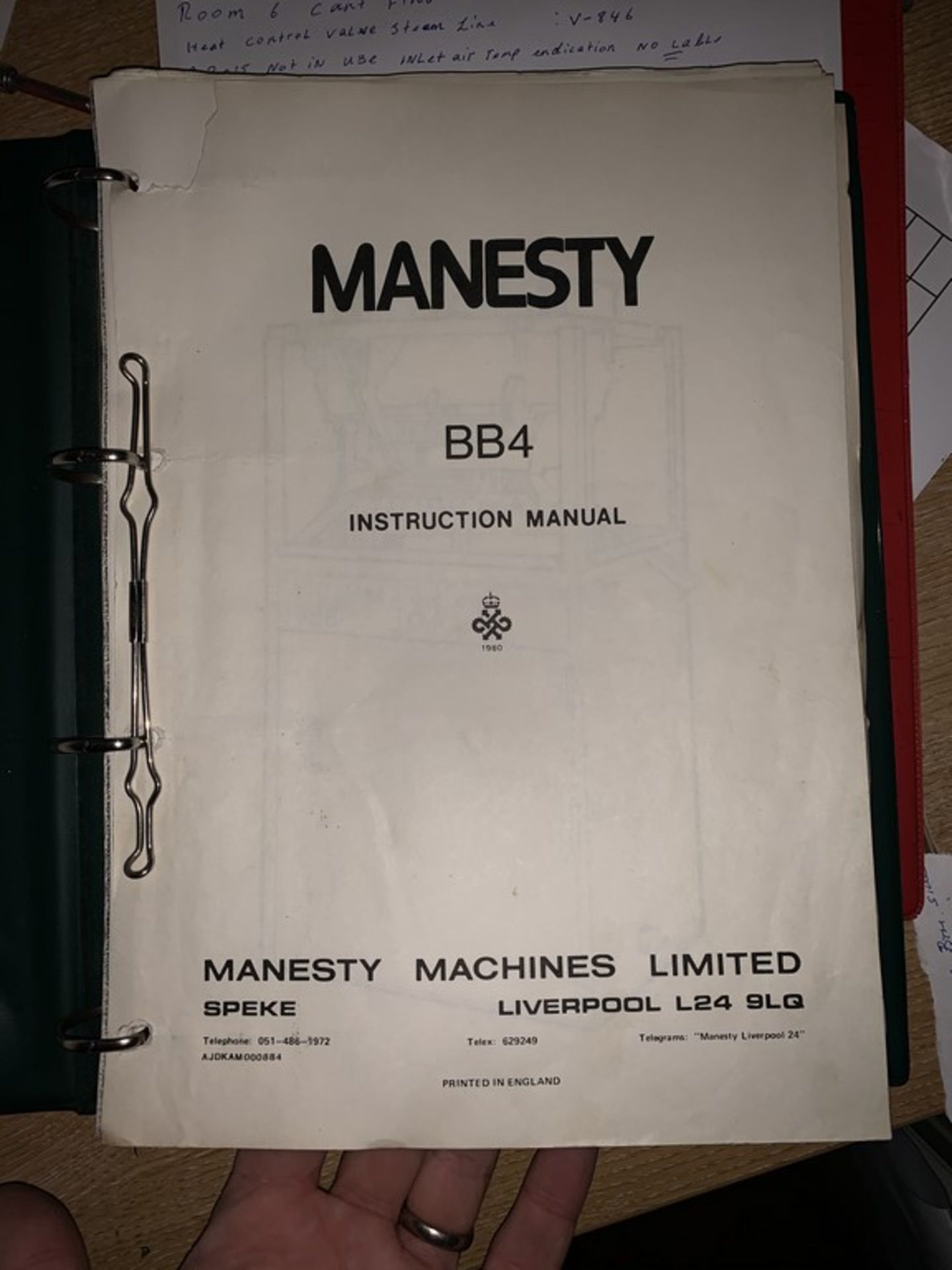 Manesty BB4 Tablet Press - Image 2 of 10