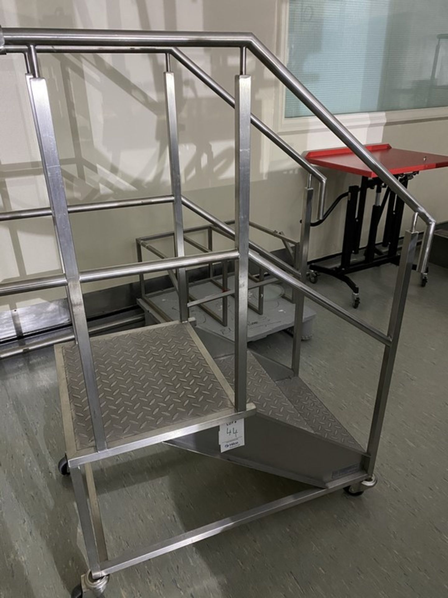 Stainless Mobile Stairs