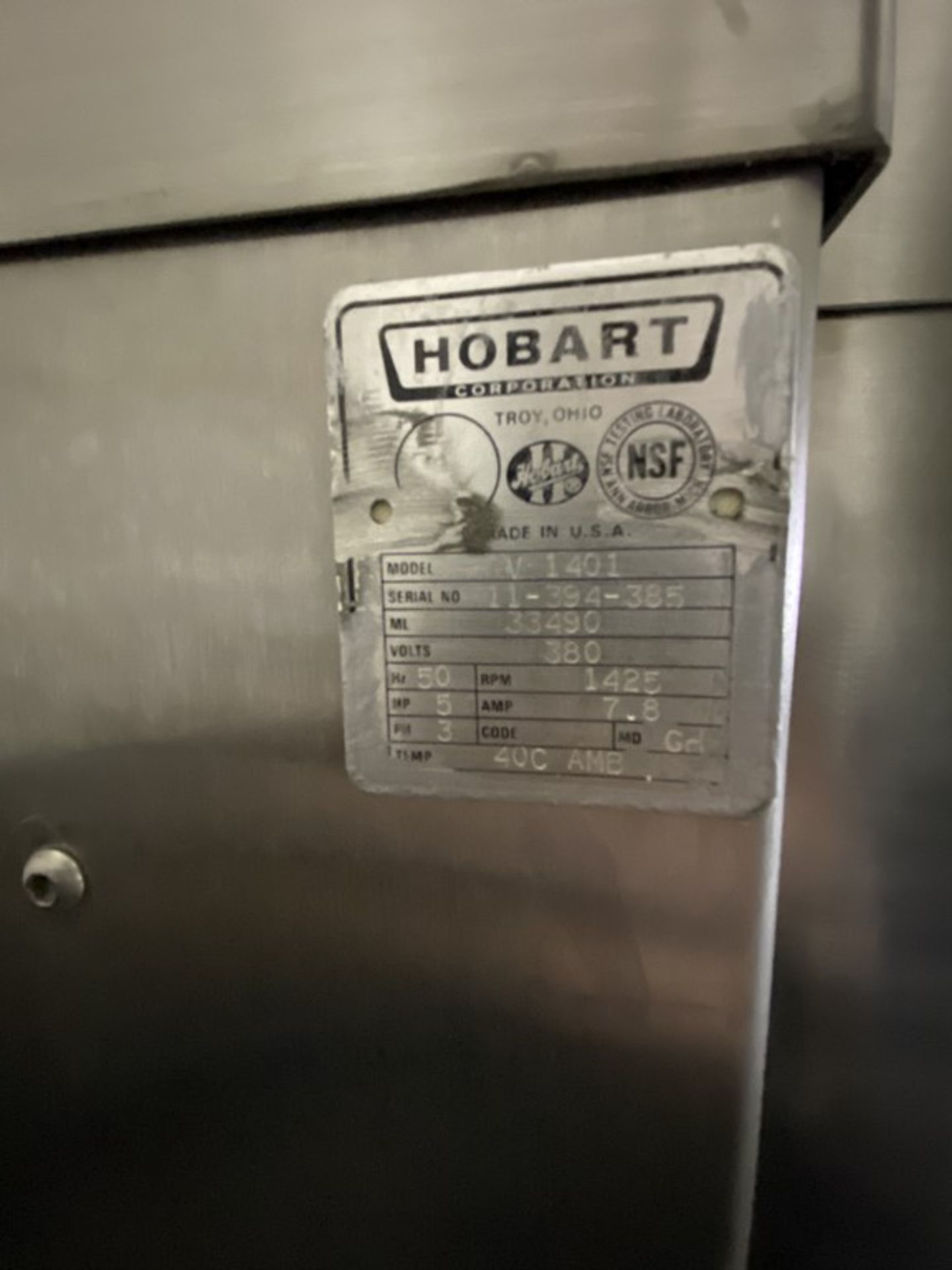 Hobart V-1401 Mixer - Image 4 of 5