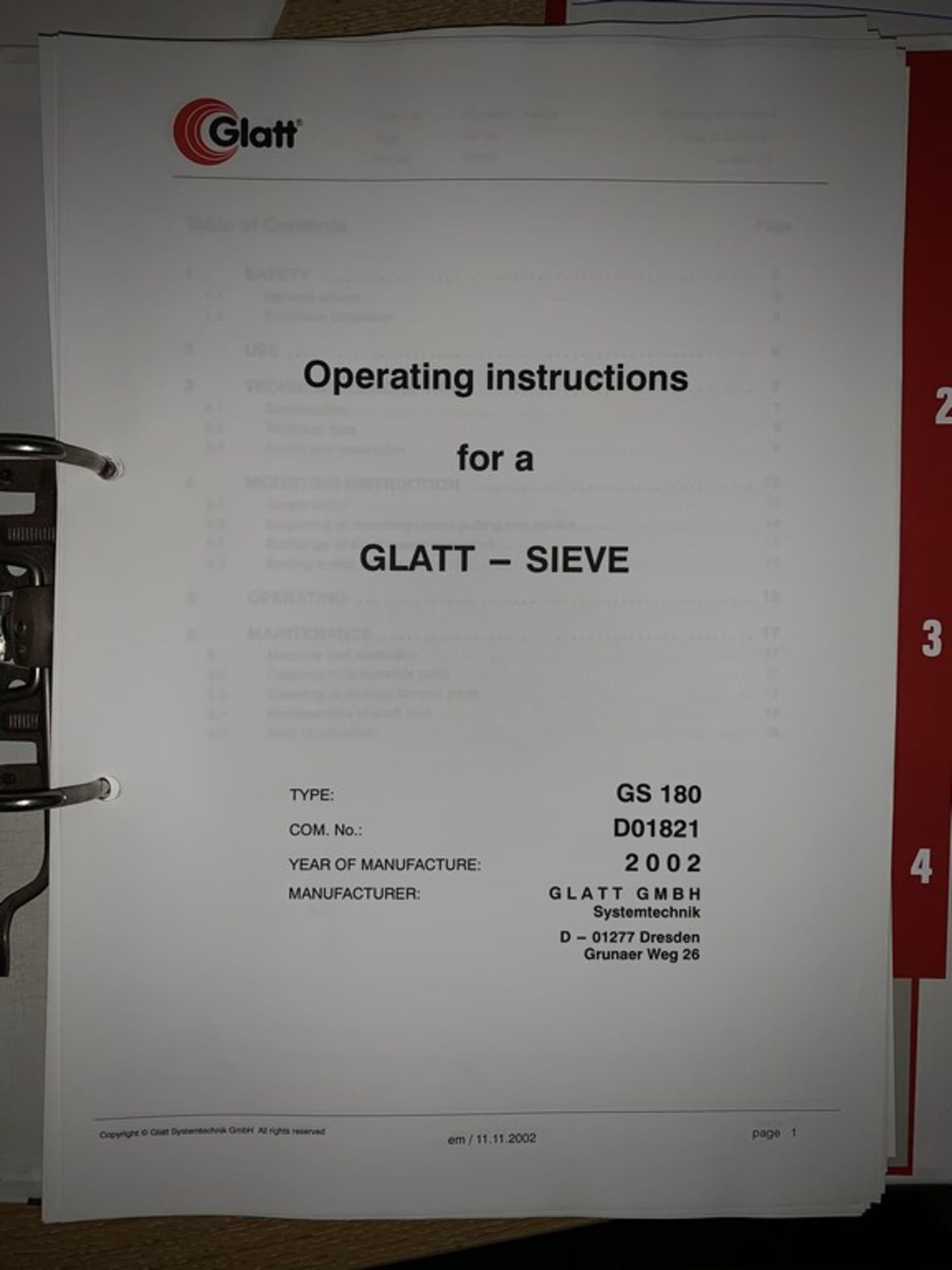 Glatt GS 180 Rotor Mill - Image 4 of 9