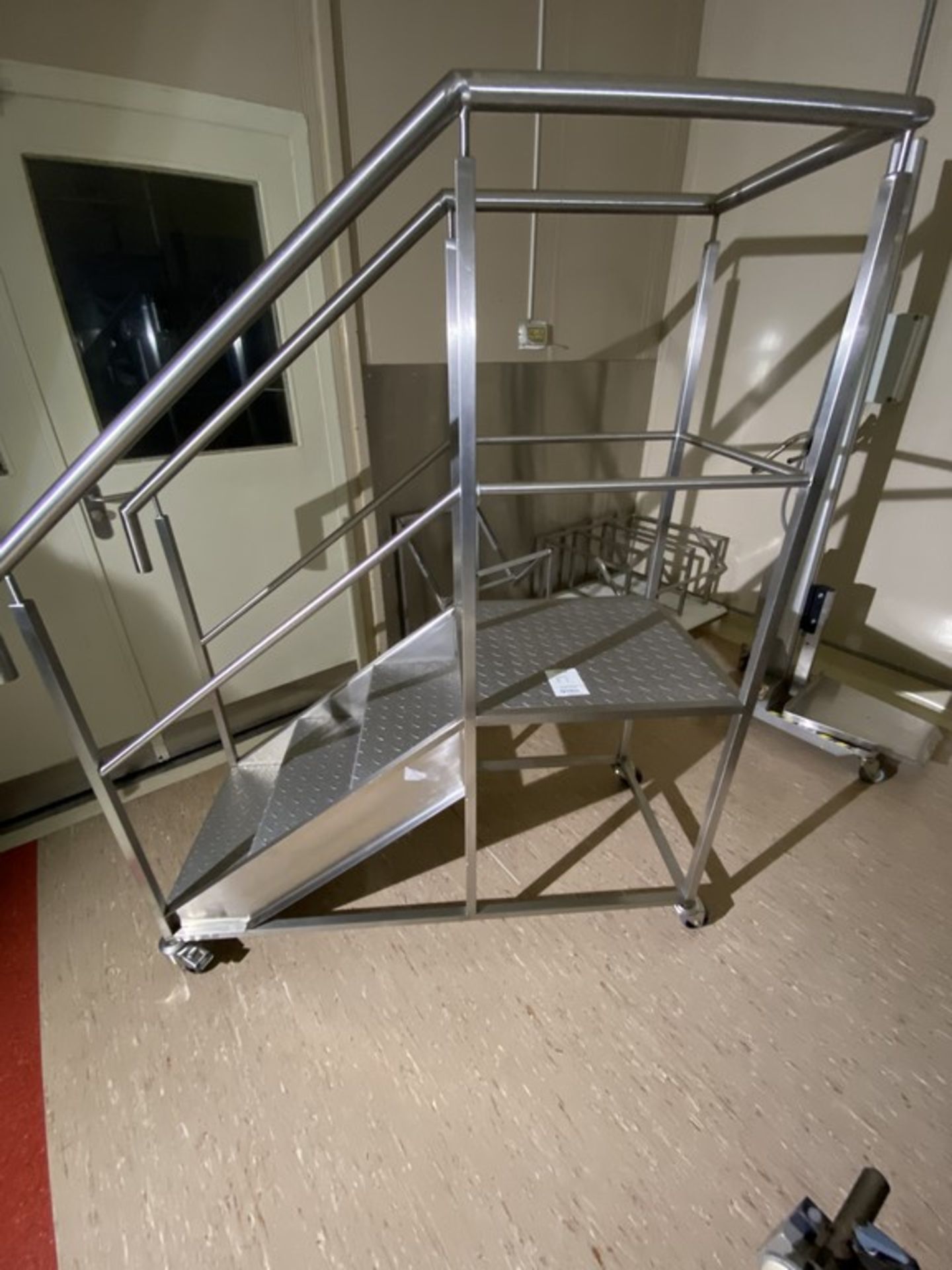 Stainless Mobile Stairs