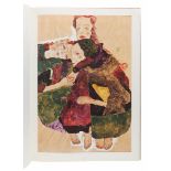 [SCHIELE, Egon (1890-1918)]. MITSCH, Erwin. Egon Schiele: Watercolours and Drawings.  New York: Harr