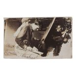 EARHART, Amelia (1897-1937). Photograph signed.