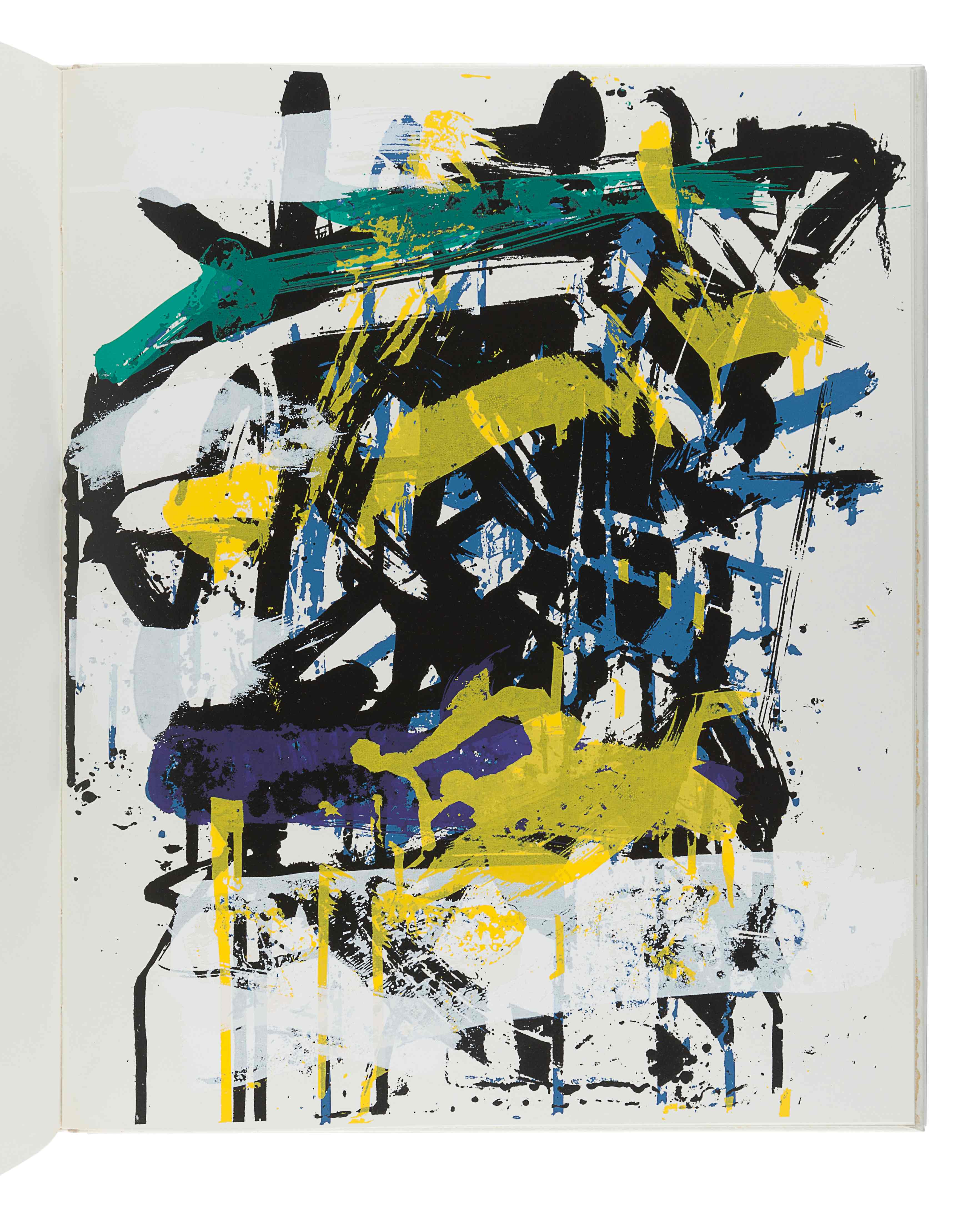 [TIBER PRESS - ABSTRACT EXPRESSIONISM]. ASHBERY, John. The Poems. Prints by Joan MITCHELL. -- KOCH,