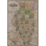 [ILLINOIS -- MAP]. Illinois. Philadelphia: Anthony Finley, 1833.