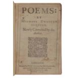 DRAYTON, Michael (1563-1631). Poems. London: W. Stansby for John Smethwicke, 1613.