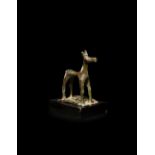 A Greek Bronze Horse Height 3 1/8 inches.