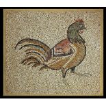 A Byzantine Marble Mosaic Panel with a Rooster Height
