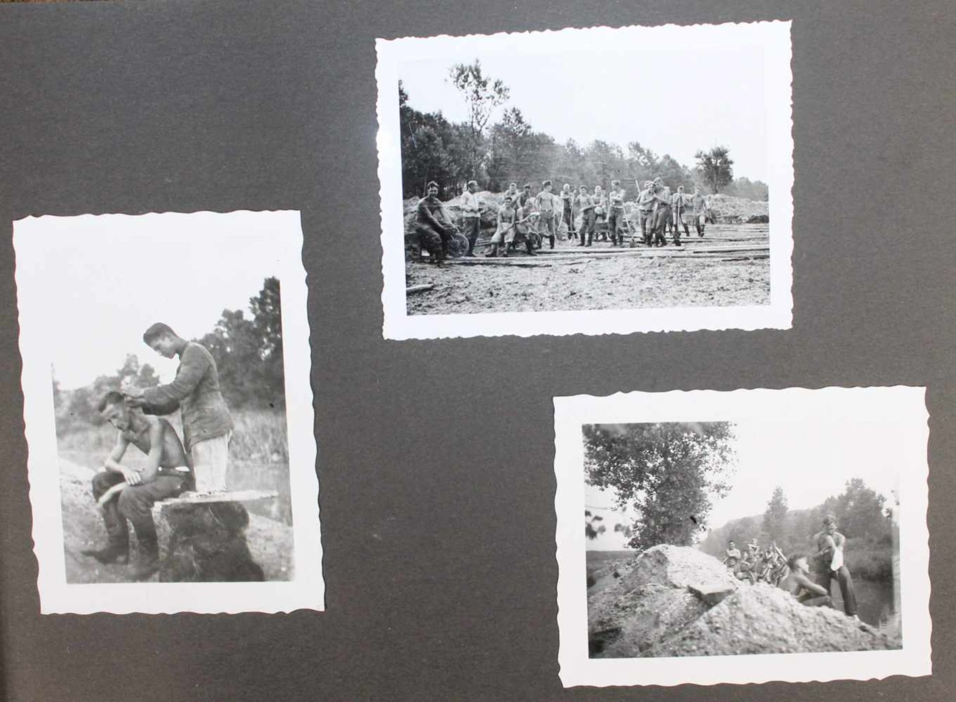 1 Album mit alten Fotos 3. Reich (ca. 129 Stück), sehr schöne Erhaltung - Bild 5 aus 7