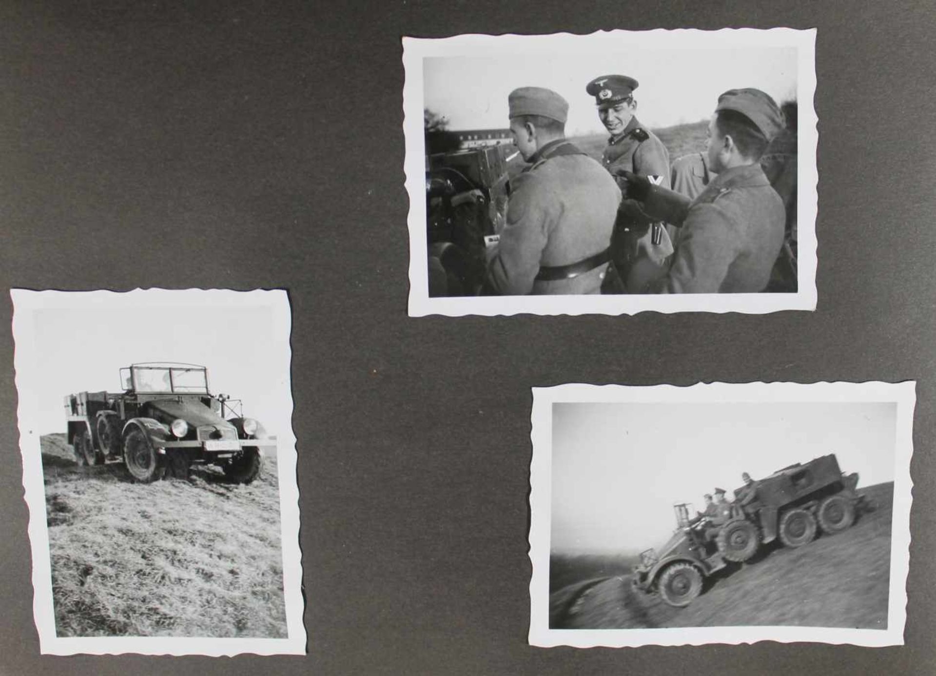 1 Album mit alten Fotos 3. Reich (ca. 129 Stück), sehr schöne Erhaltung - Bild 6 aus 7