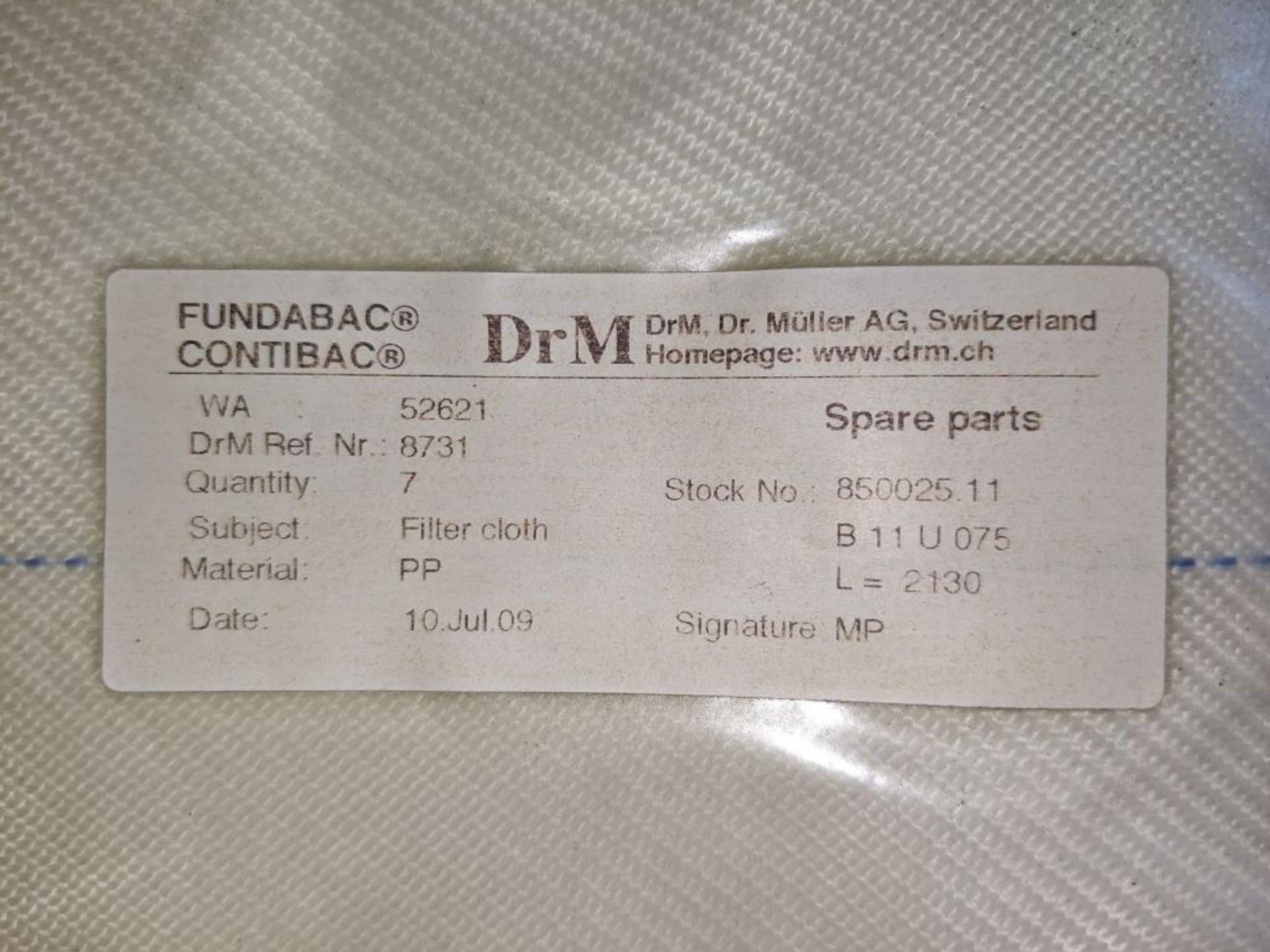 Pallet of Dr. M 2.13m Filter Clothes - Image 6 of 6