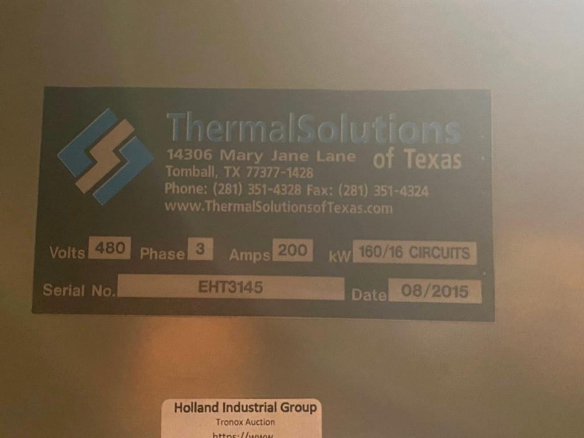 Thermal Solution HTDP-400-8 160,265 Watt Heat Trace Panel - Image 4 of 4