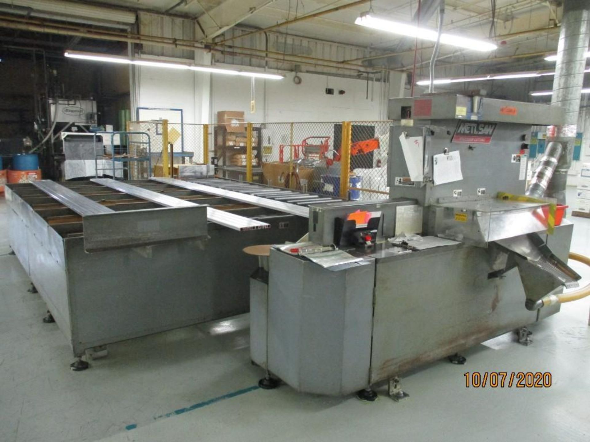 Metlsaw Fully-Programmable (PLC) Cutoff Saw - Image 3 of 11