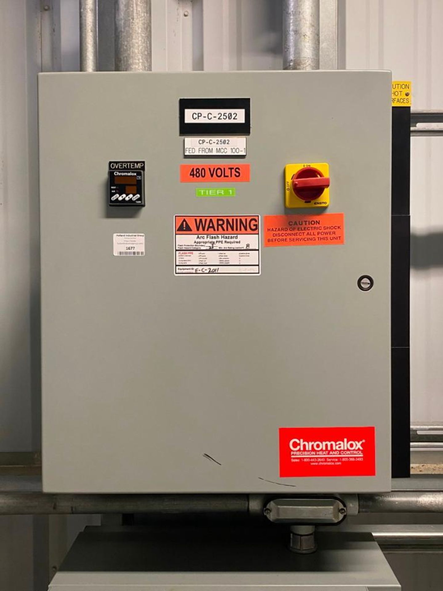Chromalox CP-C-2502 Temperature Control Panel