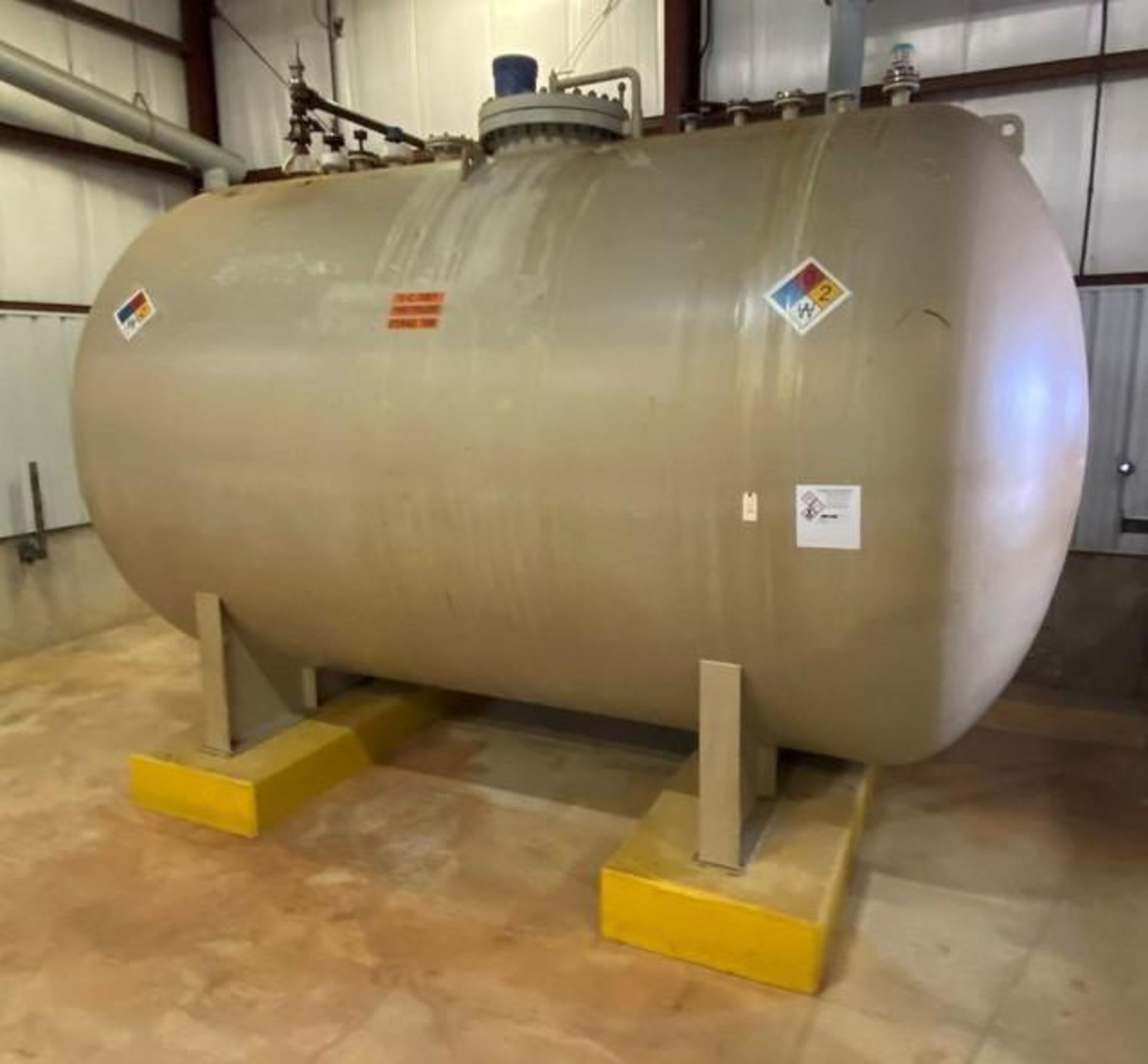 Horizontal Titanium Tetrachloride Storage Tank