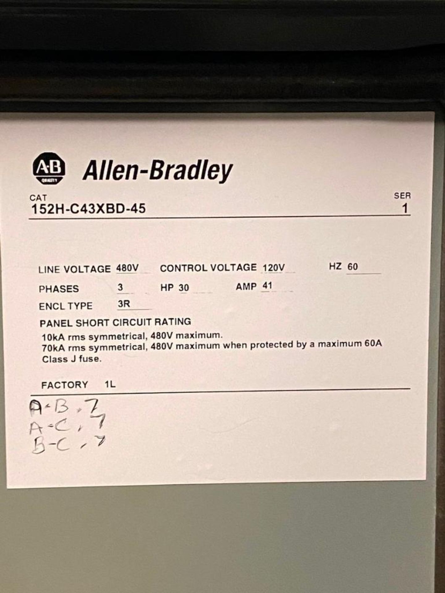 Allen-Bradley B-C-6501 Soft Start - Image 11 of 12