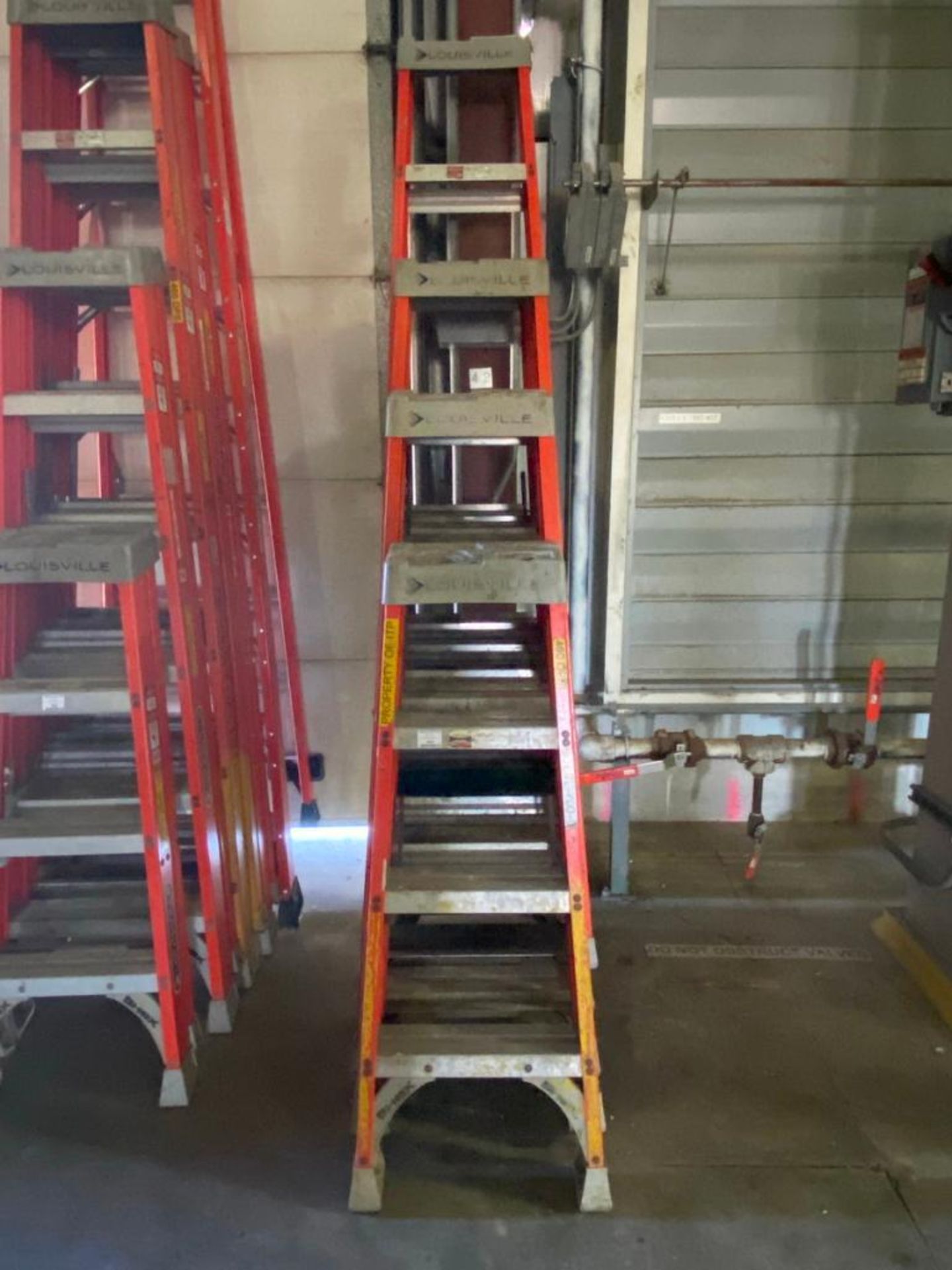 Louisville Fiberglass A-Frame Ladders