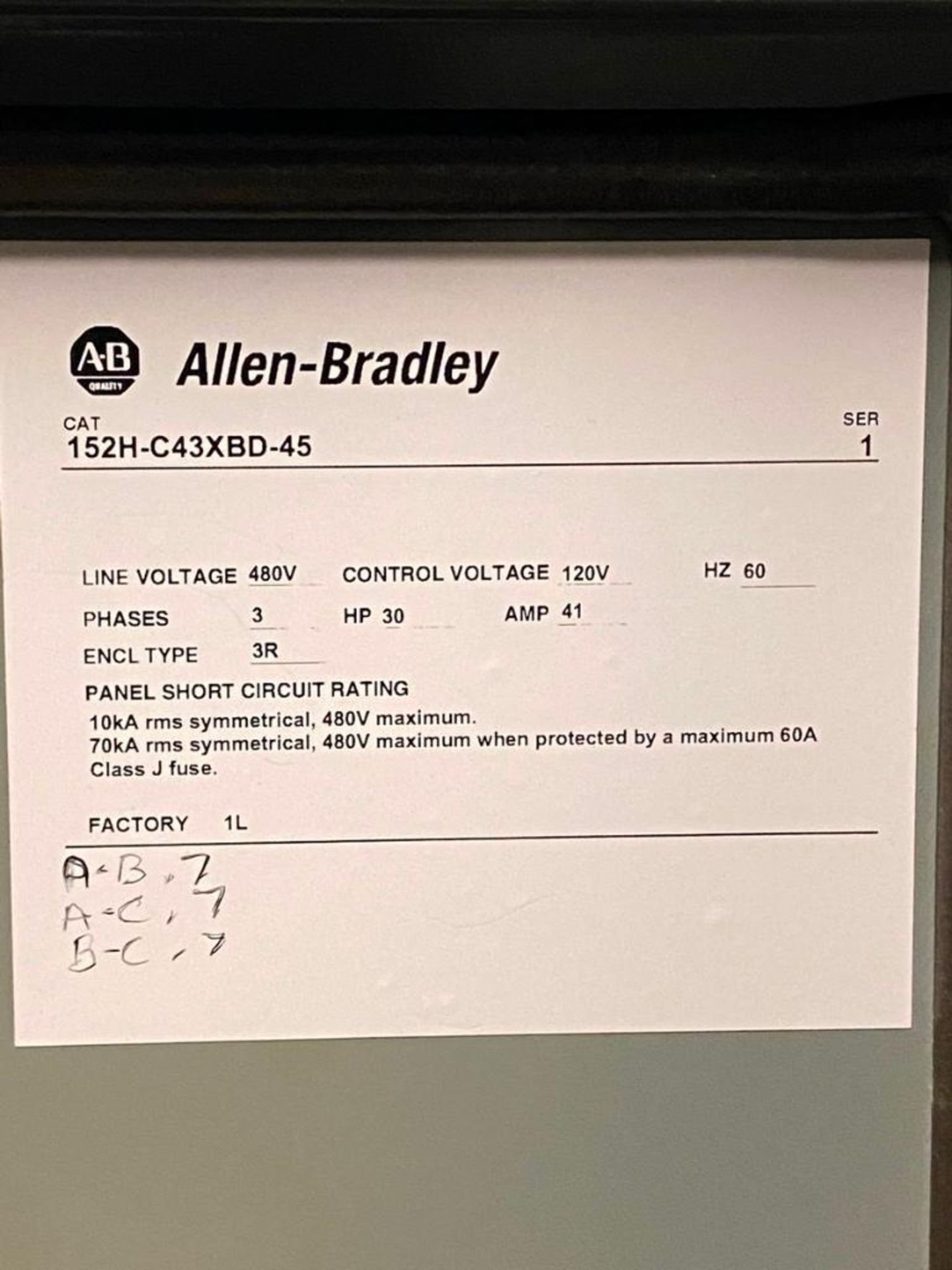 Allen-Bradley B-C-6501 Soft Start - Image 12 of 12