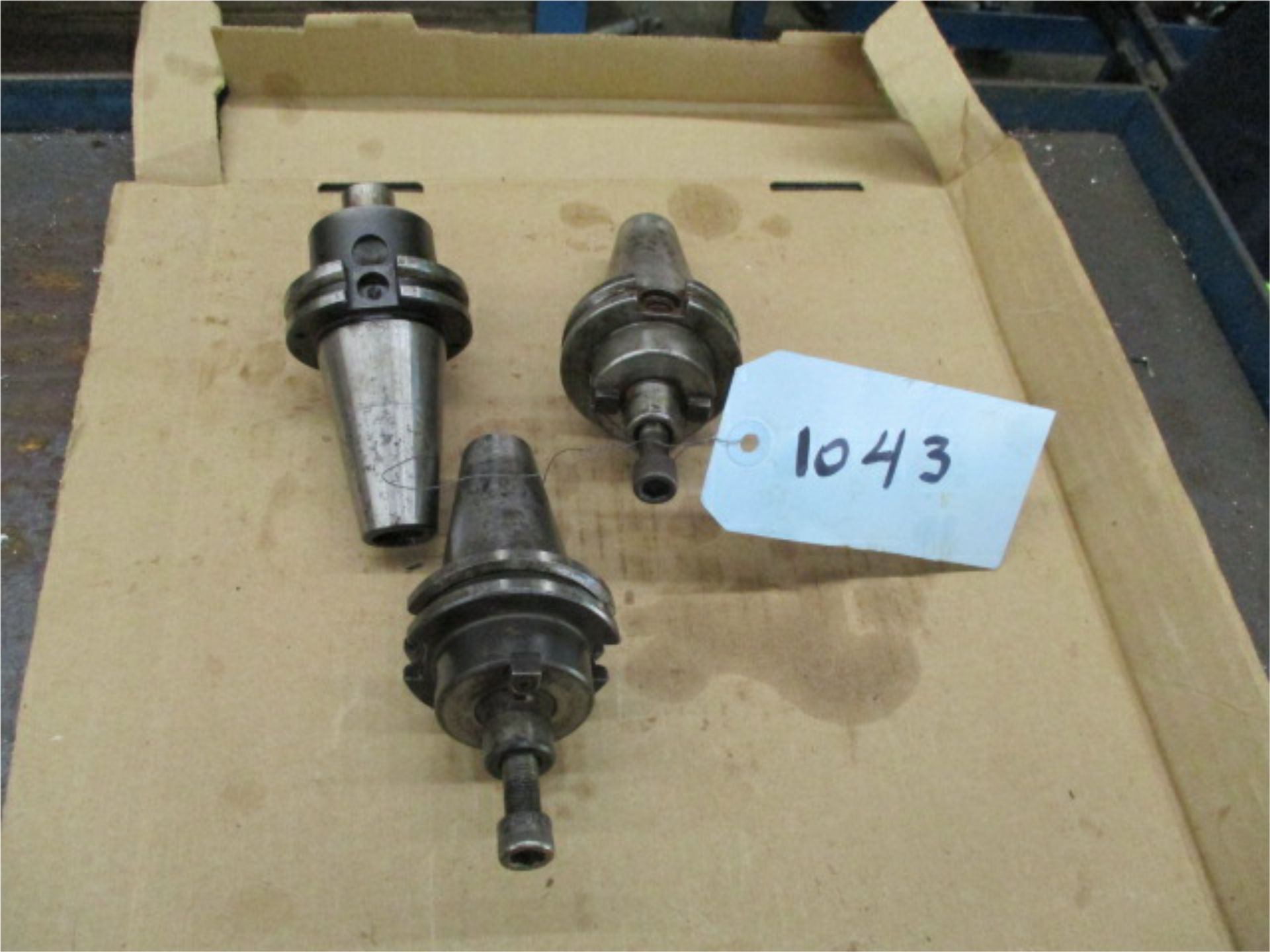 40 Taper Shell Mill Holder, 3 pcs., short