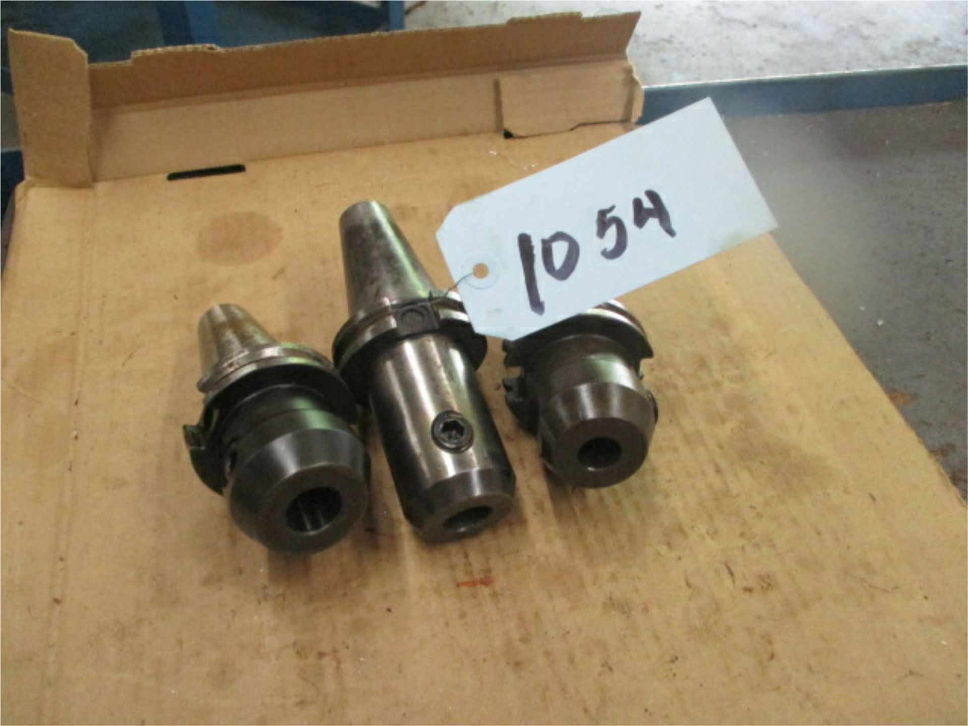 40 Taper End Mill Holders, 3 pcs., standard length