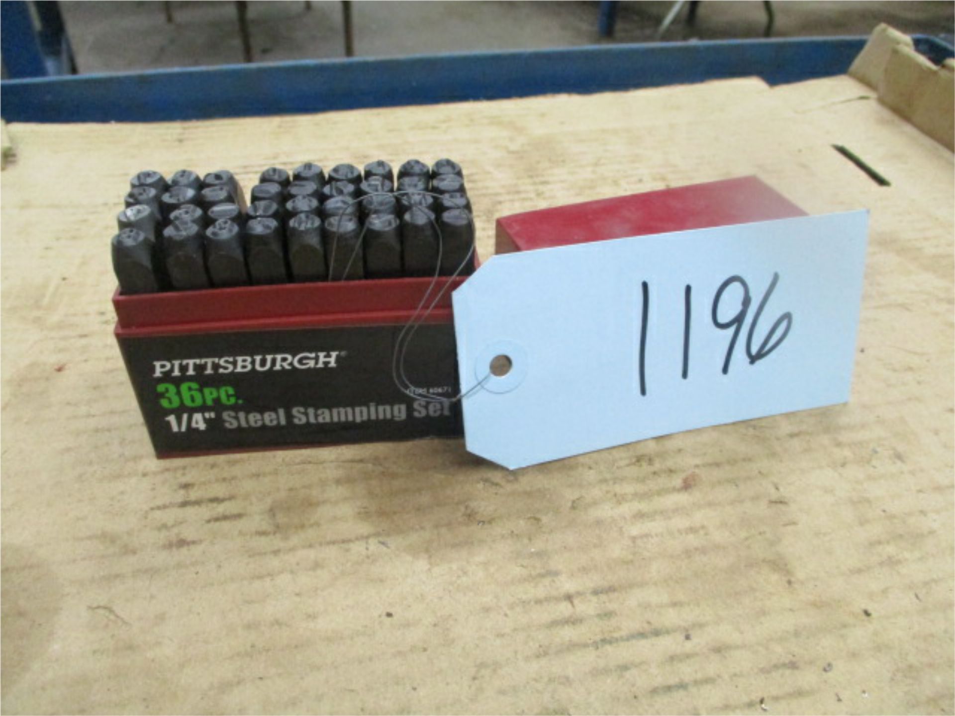 Pittsburtgh 36 pc. 1/4" Steel Stamping Set