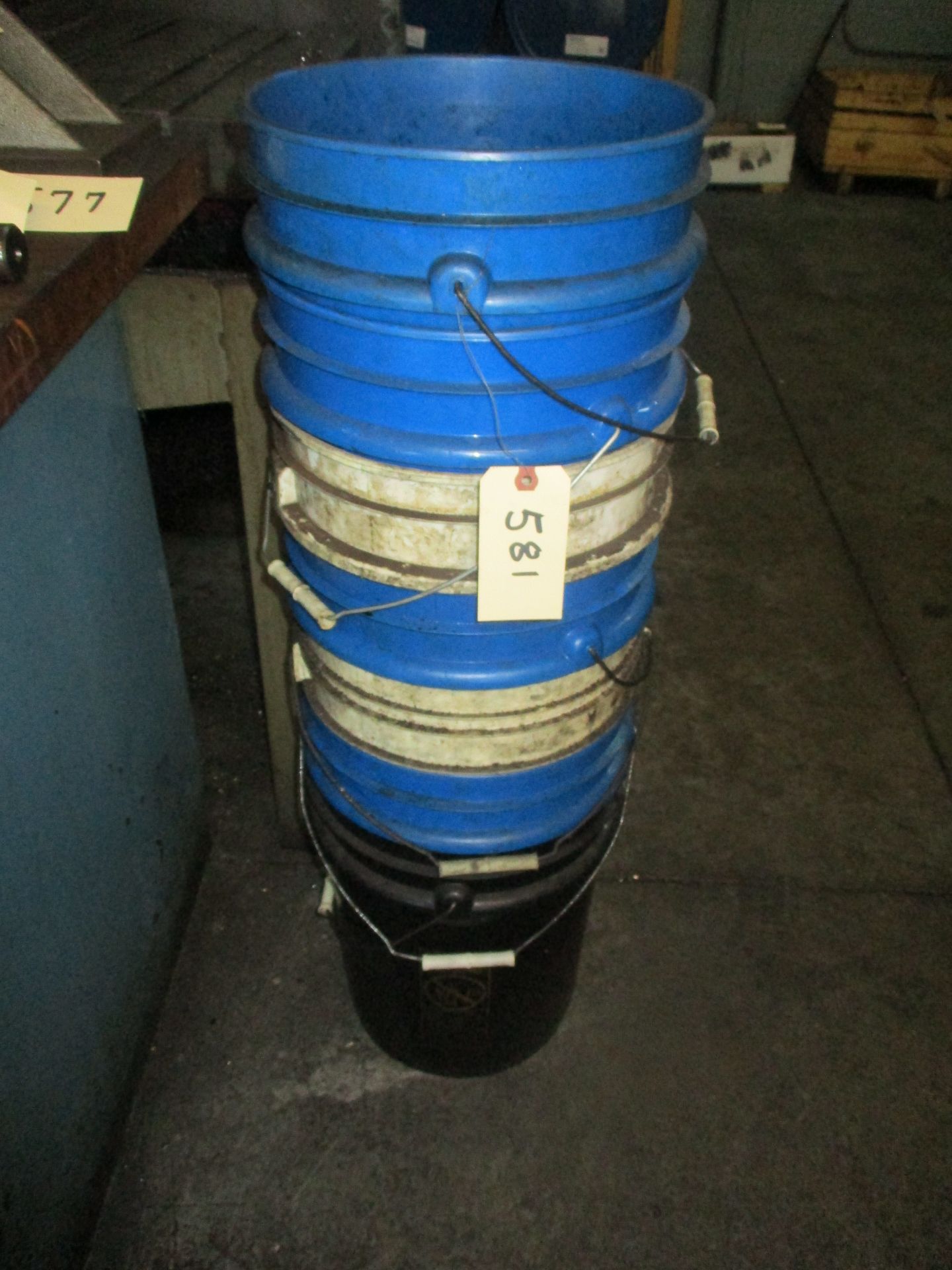 Empty 5 Gallon Buckets, 7 pcs