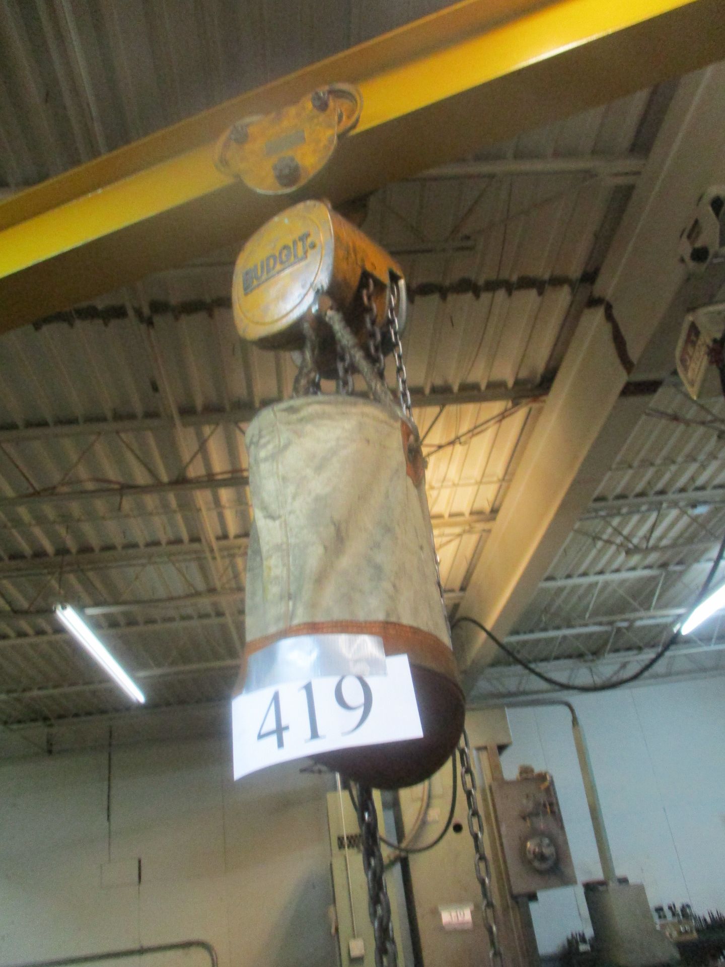 Budgit Manual 1-1/2 Ton Hoist