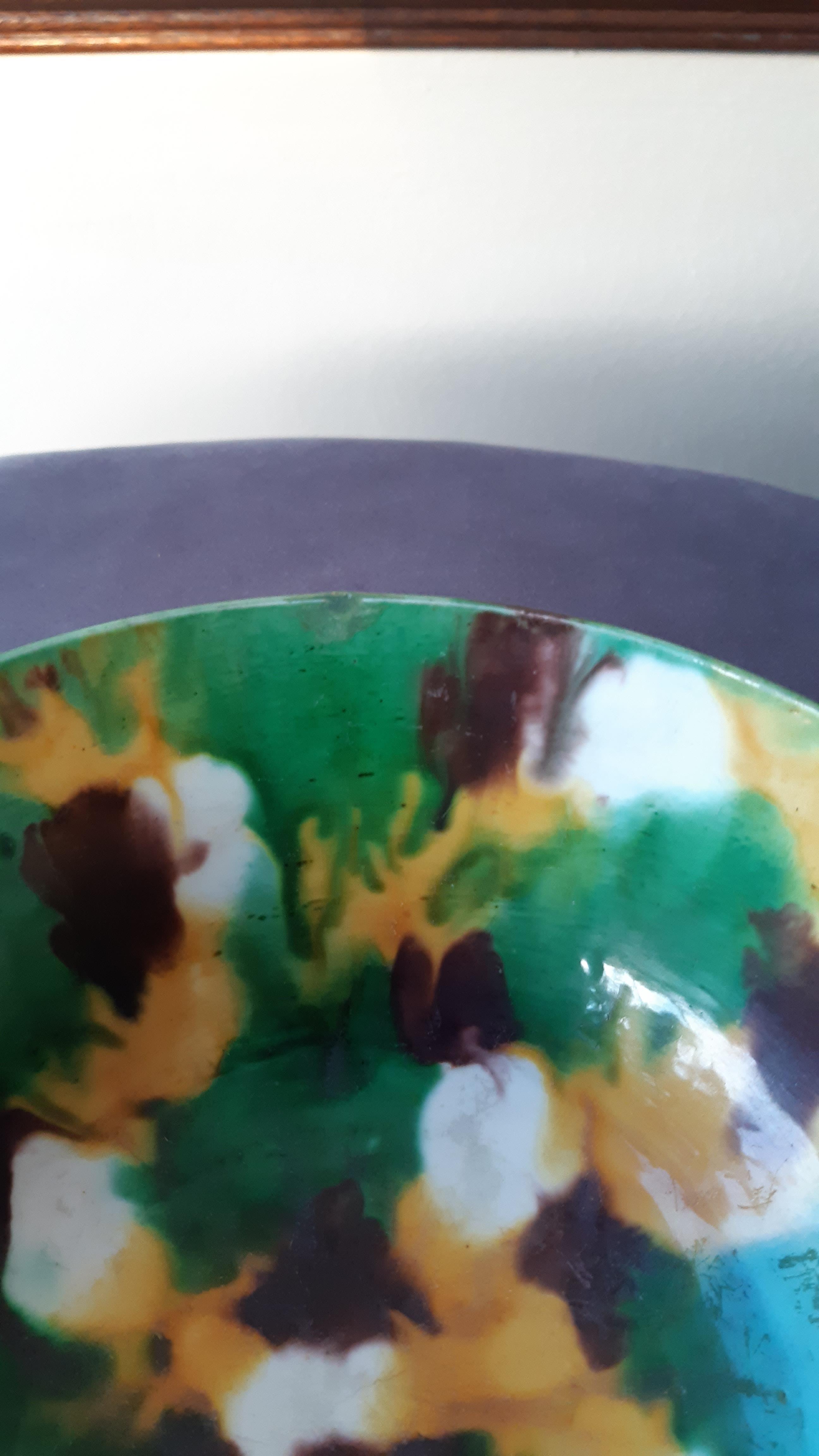 A PAIR OF 'EGG AND SPINACH' GLAZED BOWLS - Image 18 of 22