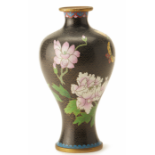 A CLOISONNE ENAMEL VASE