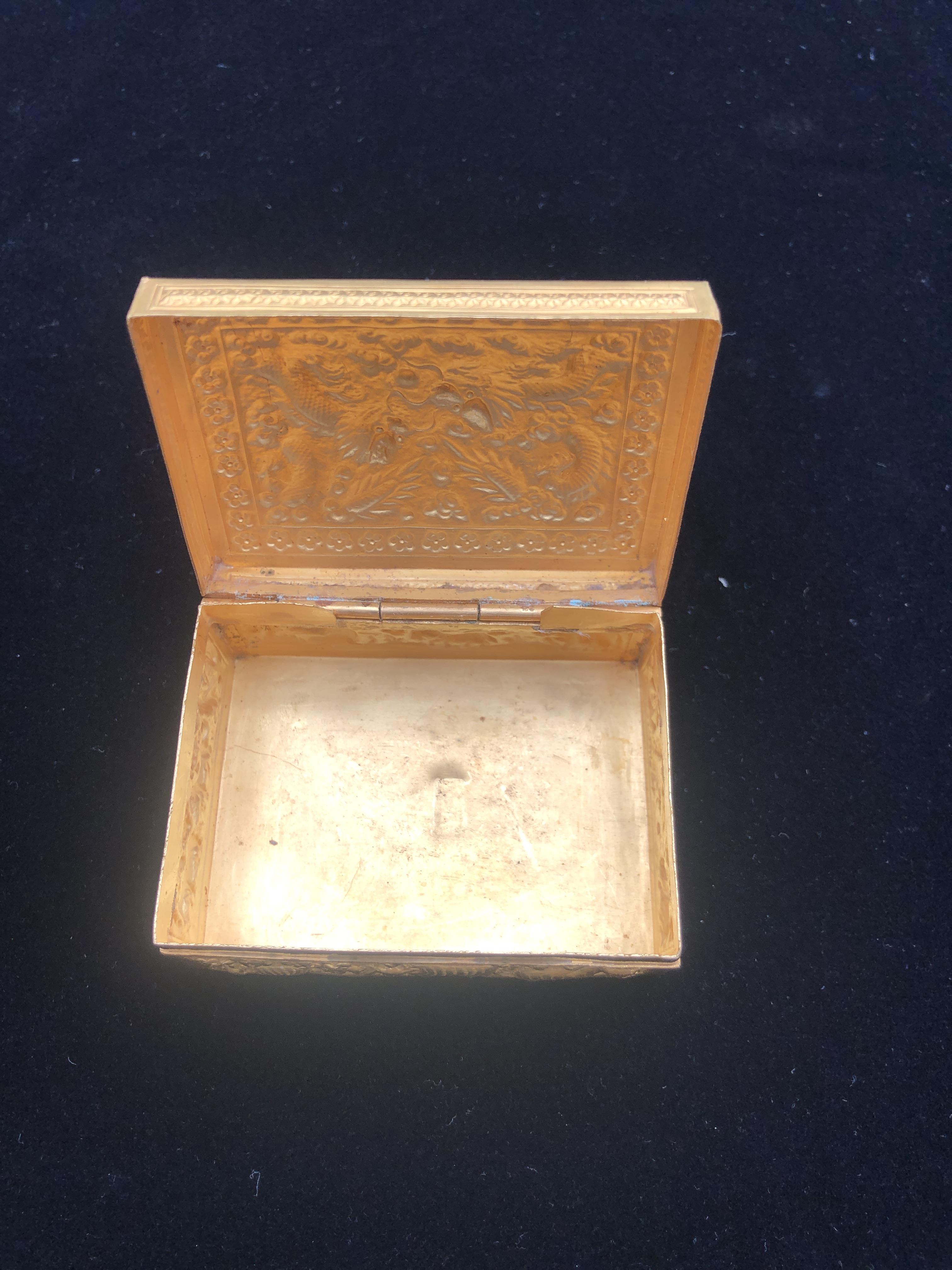 TWO ANTIQUE CHINESE 20K GOLD WEDDING BOXES - Image 17 of 18