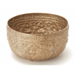 A SOUTH EAST ASIAN METALWARE BOWL